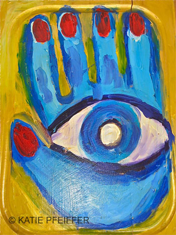 Hamsa by Katie Pfeiffer